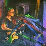 The Guitars - Acrylic on Canvas. NFS