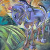 Horse - pastel on paper. SOLD