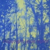 Blue trees - acrylic on board - FOR SALE